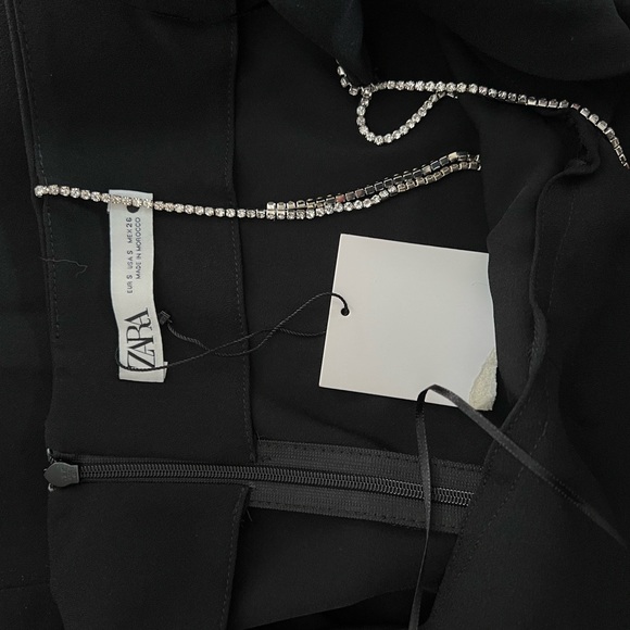 zara Rhinestone Strap Mini Dress - Picture 9 of 9